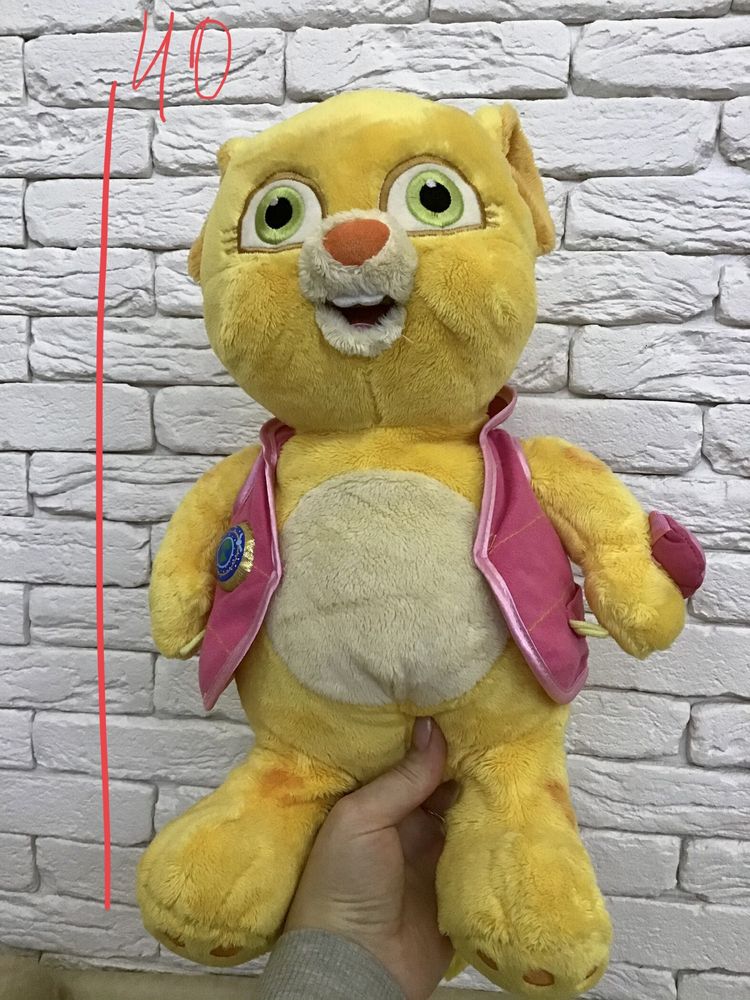 Мяка іграка disney кіт киця