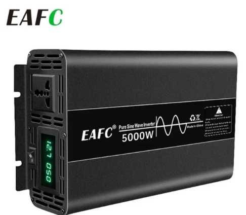 Інвертор EAFC 5000W, 12В - 220 В, 50 Гц із чистою синусоїдою