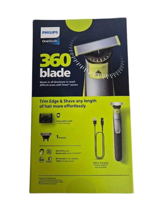 Golarka Philips OneBlade 360 + nasadka grzebieniowa 5w1 QP2734/23