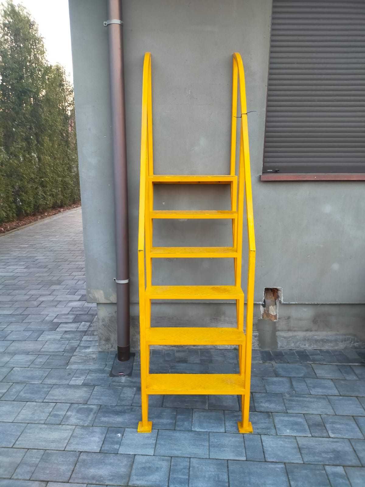 Schody metalowe jak nowe