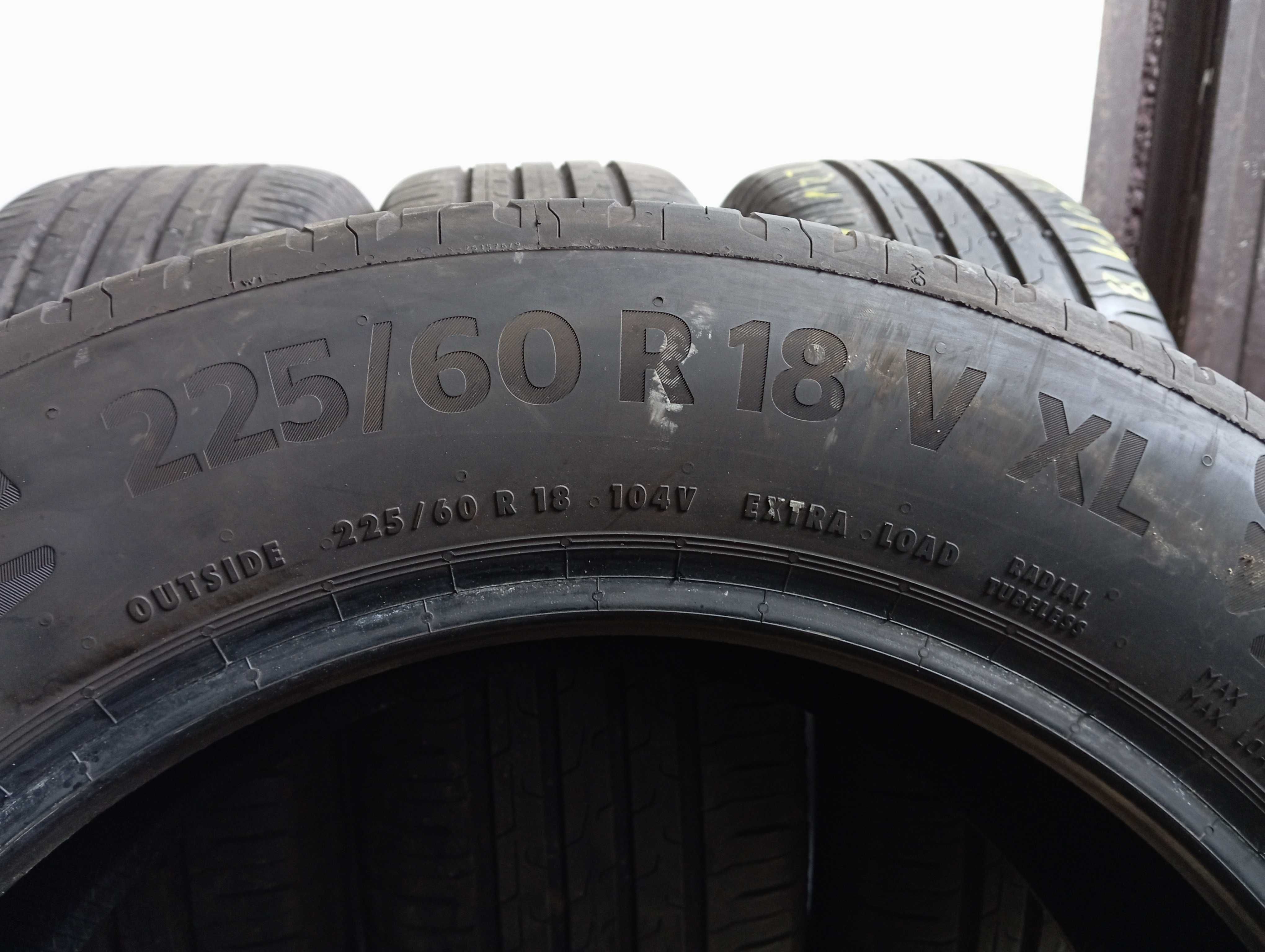 4x 225/60 R18 104V Continental EcoContact 6 2022r 5,6mm