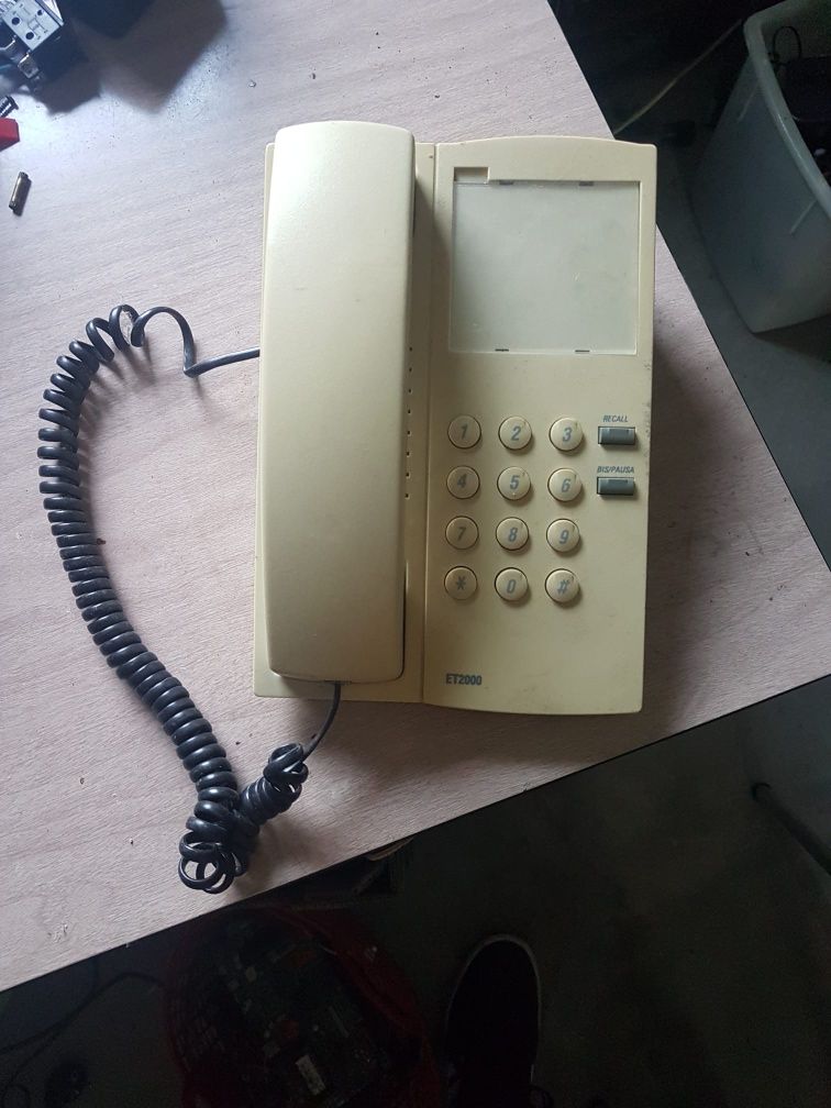 Telefone da década de 80, vintage