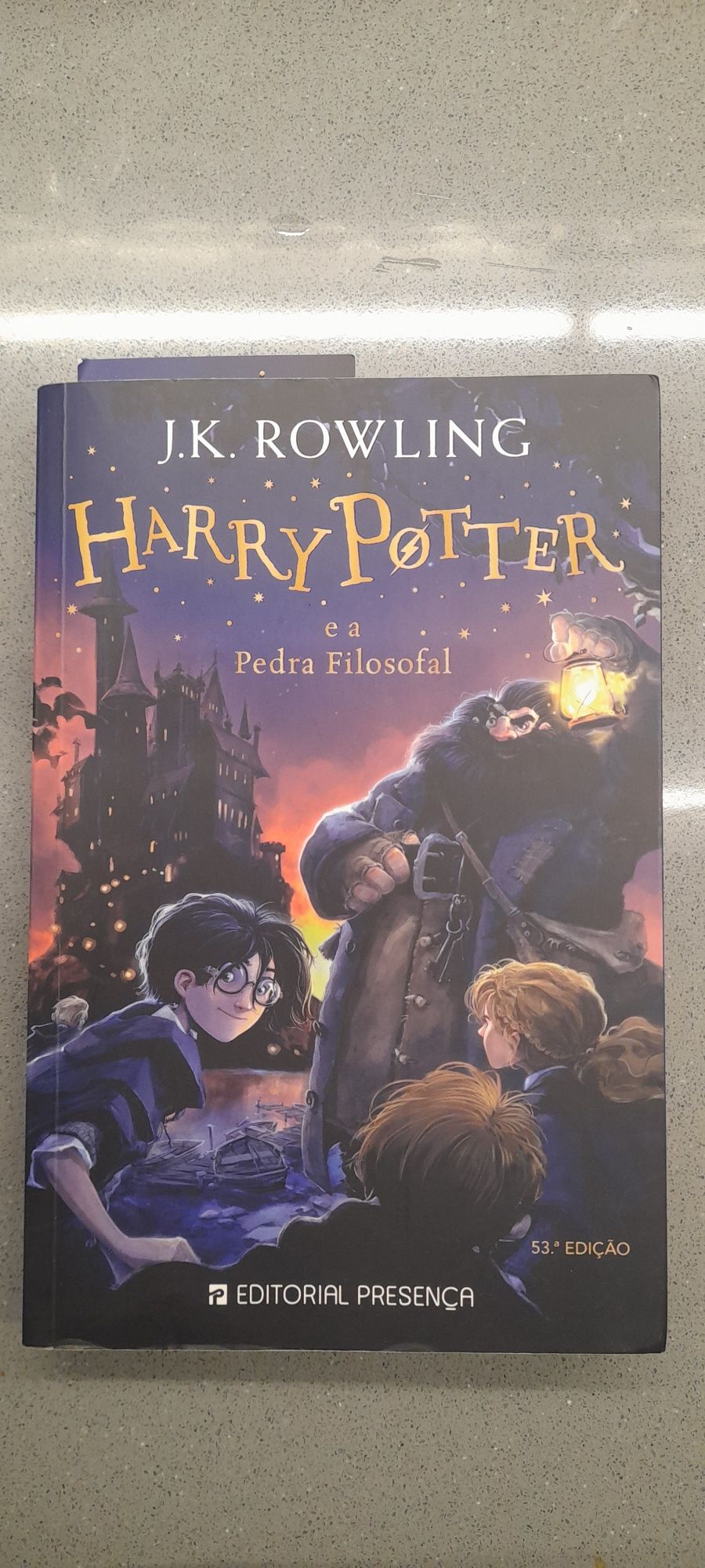 Livro Harry Potter e a pedra filosofal