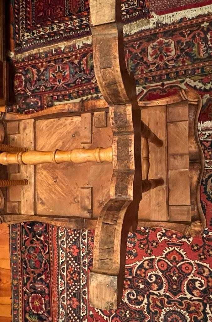 stół czereśniowy, biurko, biedermeier, początek XIX w.