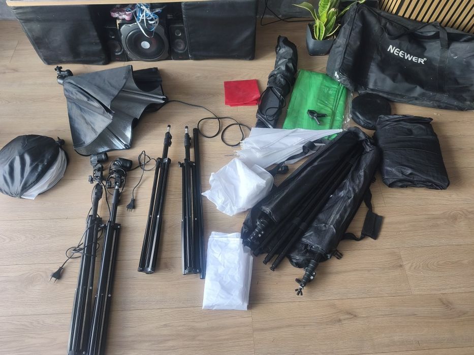 Zestaw Neewer oświetleniowy soft box studyjny do zdjęć komplet