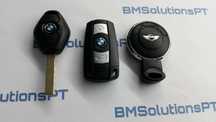 Chaves BMW MINI Smartkey Programadas CAS E60 E61 E87 E88 E90 E91 E92