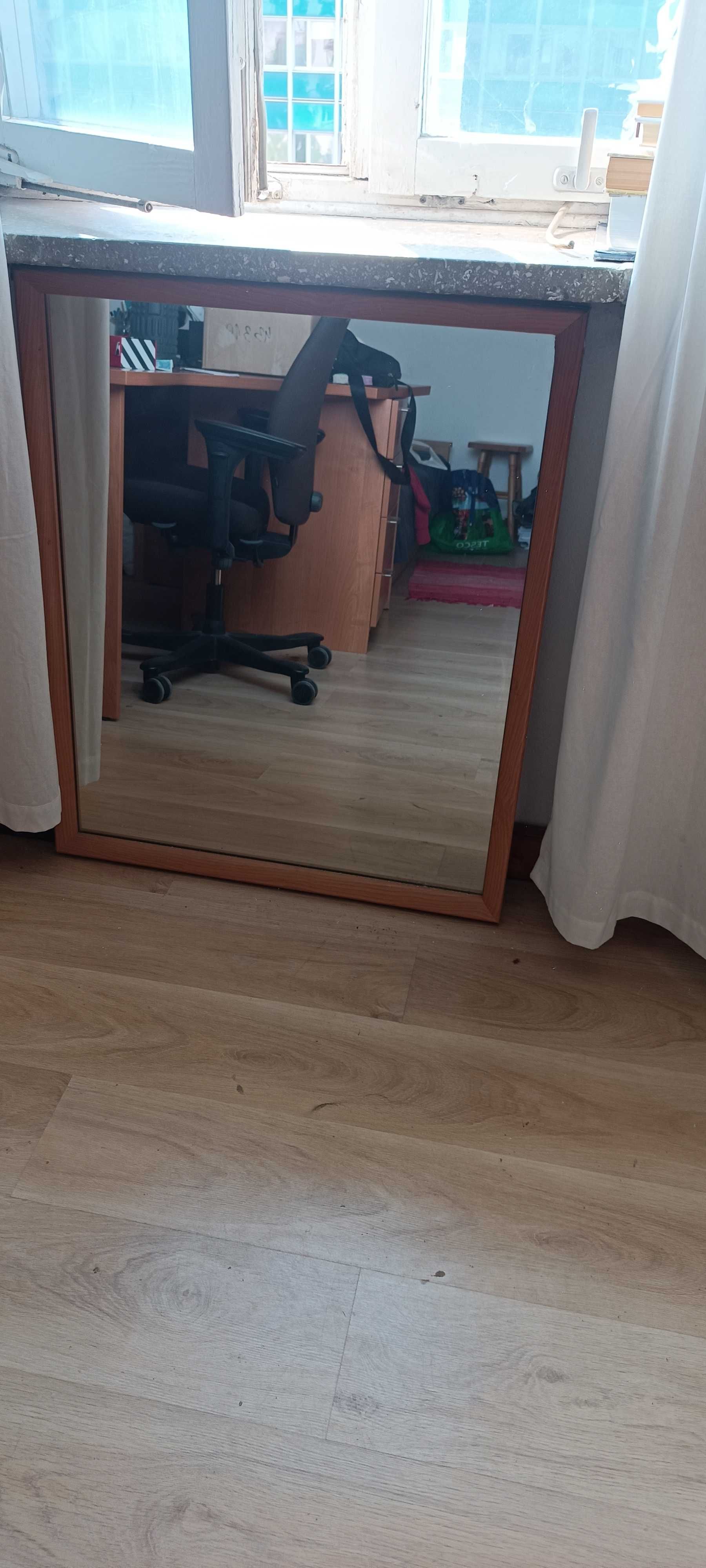 Lustro w obramowaniu, używane, bez mocowania