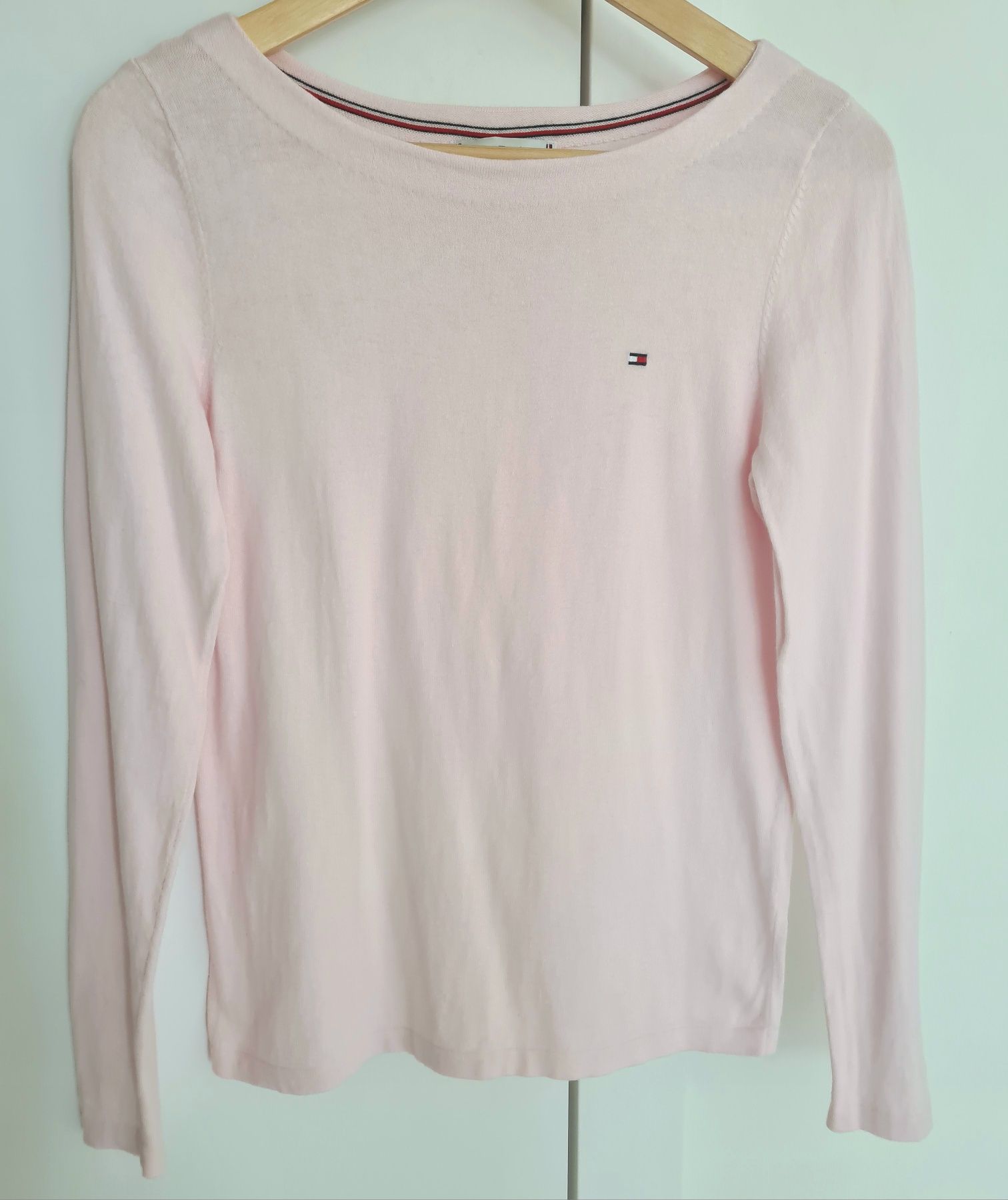 Lekki sweter Tommy Hilfiger XS, 100% bawełna, j.nowy, WWA