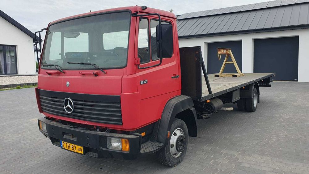 Mercedes 817 – zabytek, nowy silnik, po renowacji
