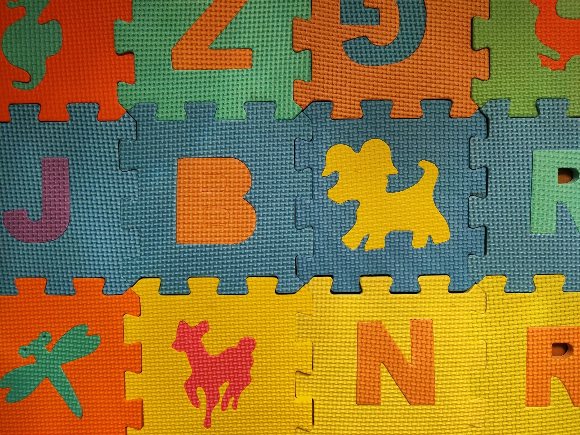 Mata piankowa 68 elementów puzzli