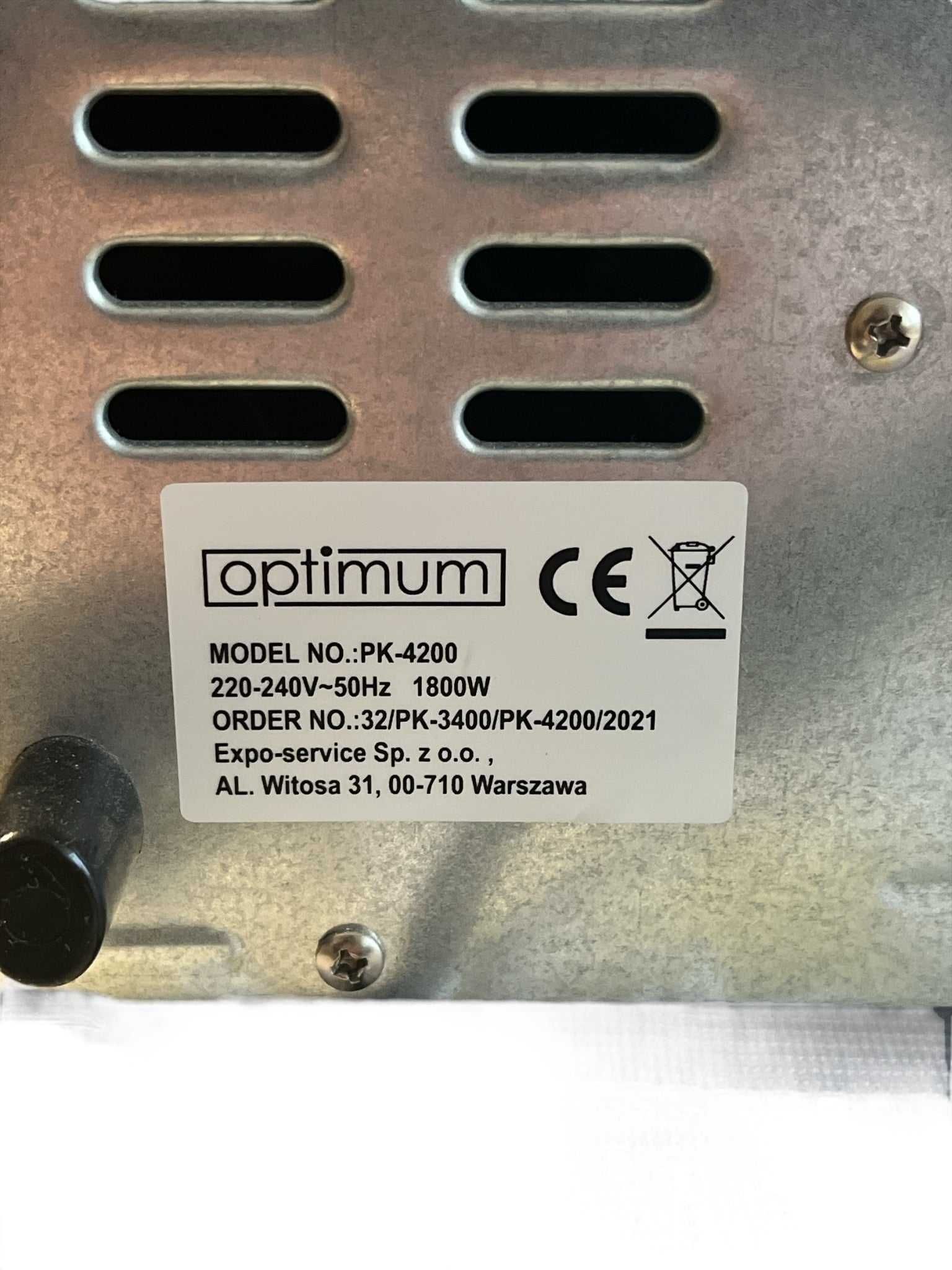Piekarnik OPTIMUM PK-4200