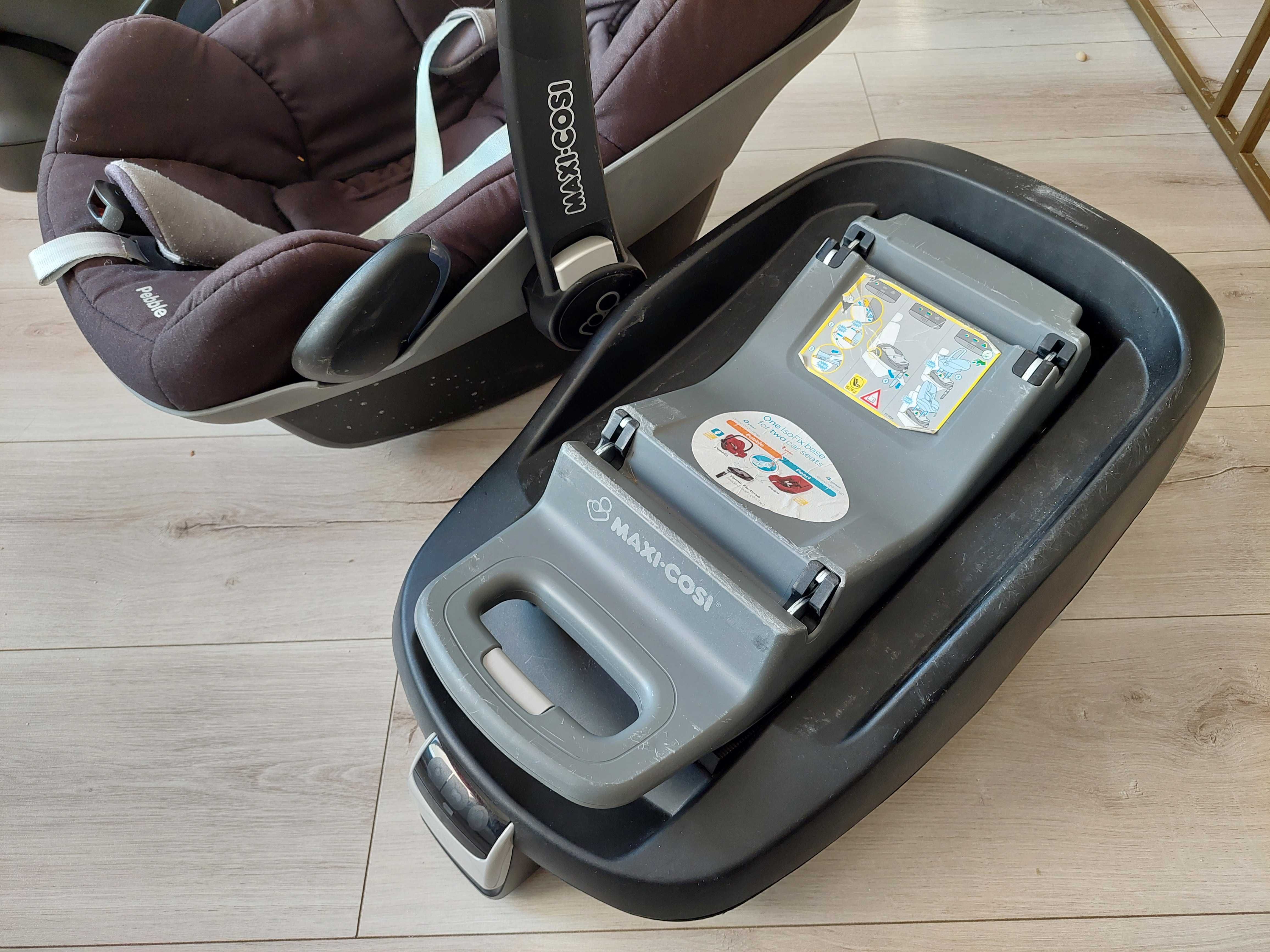 Fotelik Maxi Cosi Pebble + baza isofix Family Fix