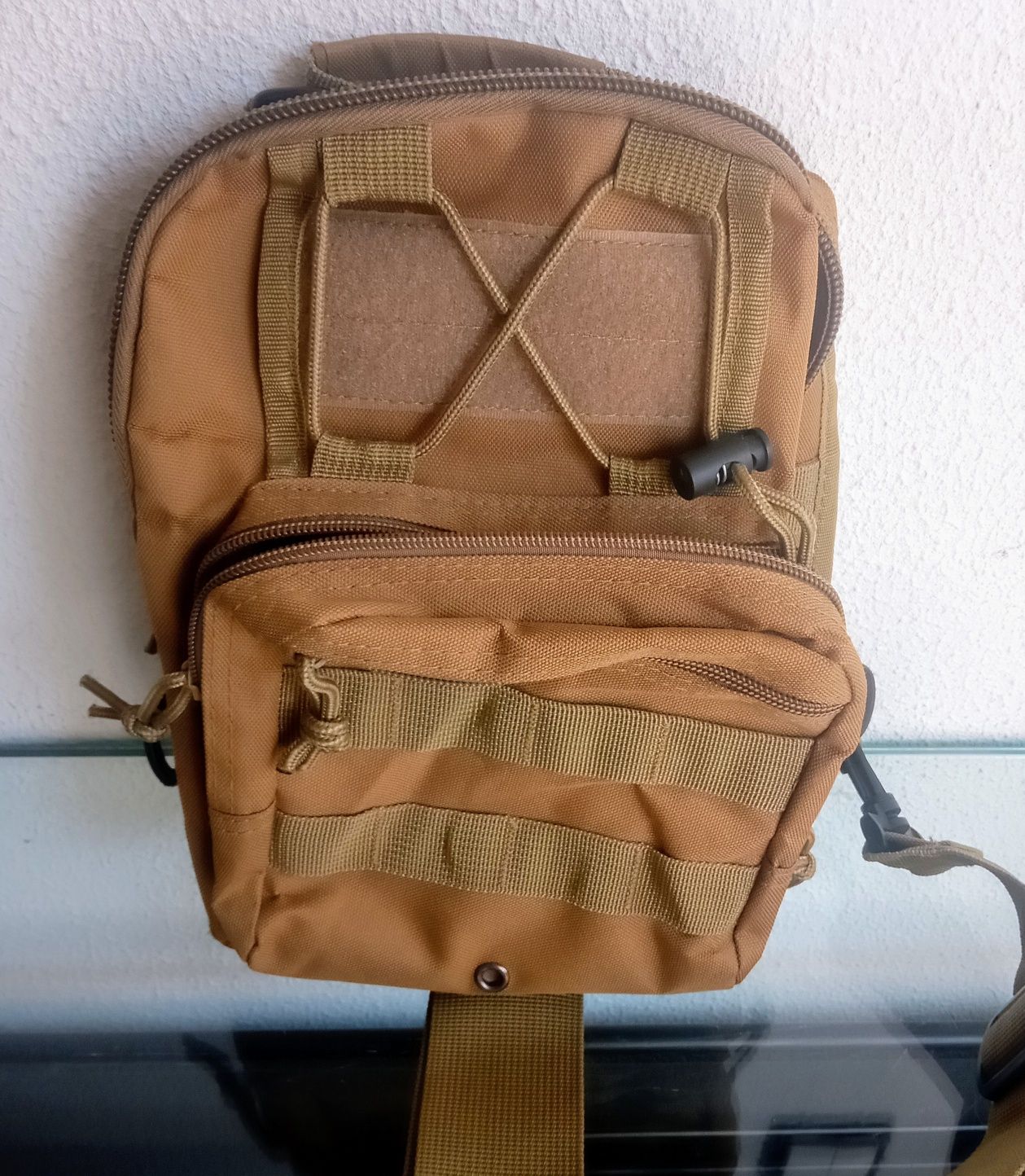 Mochila tatica (cor caqui)