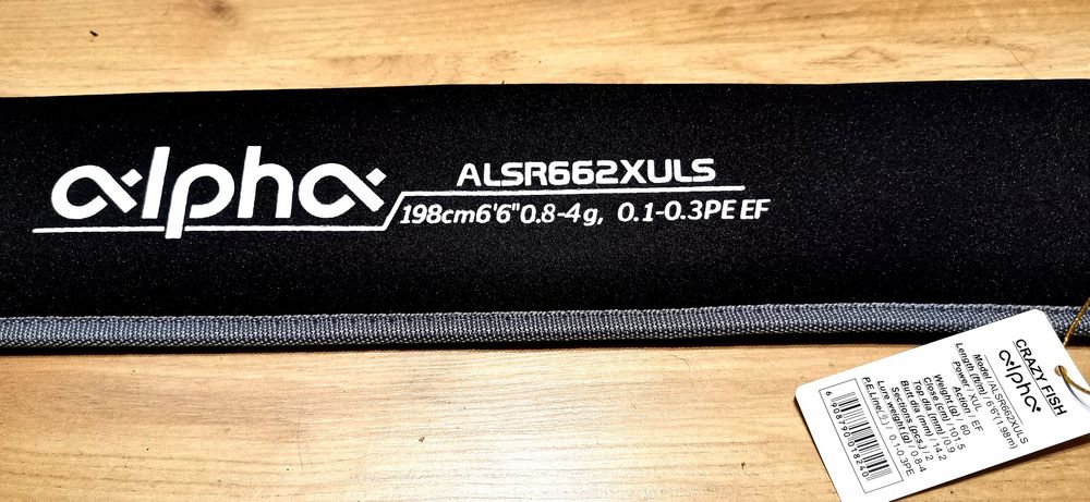 Спінінг Crazy Fish Alpha ALSR662XULS