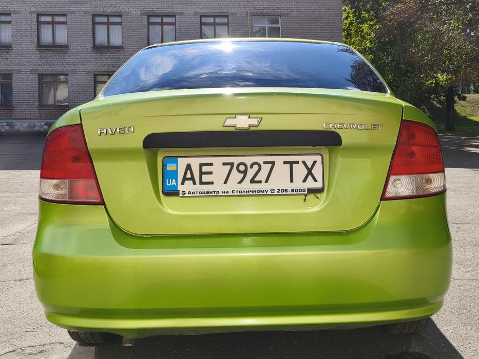 Chevrolet Aveo T200 2005 седан 1.5 бенз + ГБО вписано