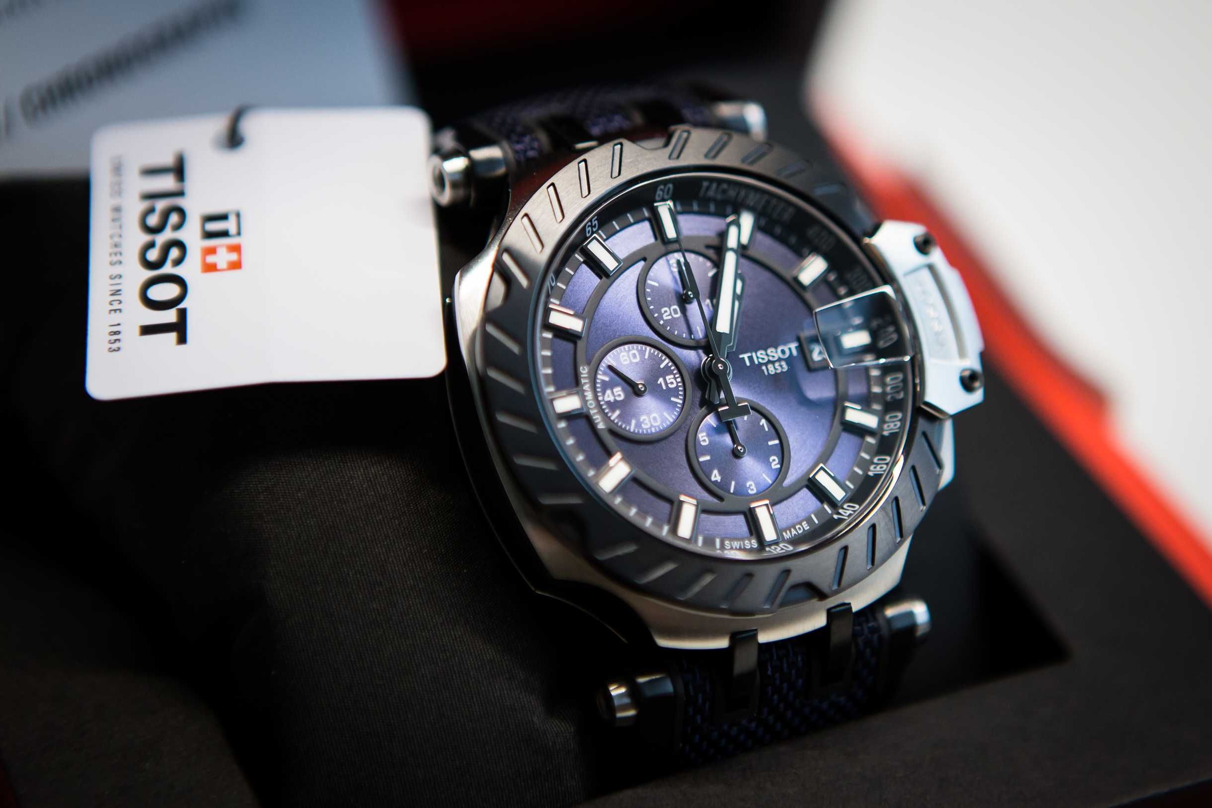 Nowy Tissot T-Race Automatic Chrono T115.427.27.041.00 męski zegarek