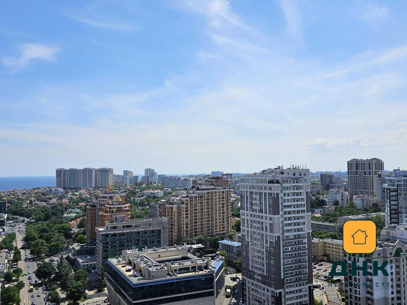 Новый Панорамный Пентхаус с террасой по периметру в Аркадии ЖК Родос