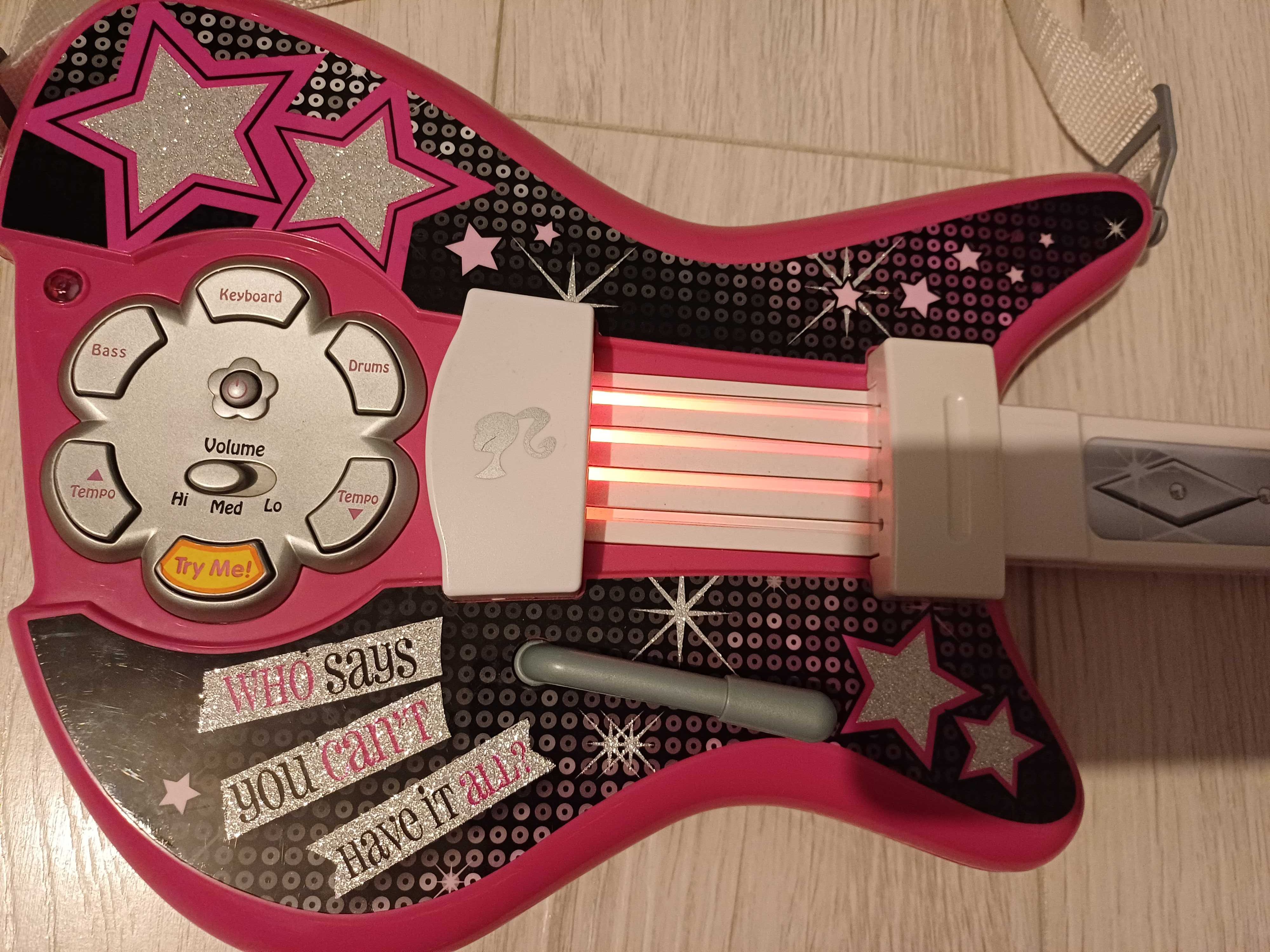 Gitara Barbie Mentell elektryczna
