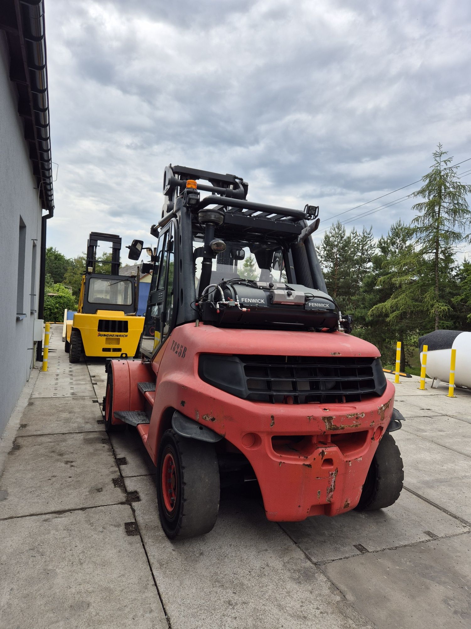 Wózek widłowy Linde H80T-03/900 rok 2018 przebieg 9567mth