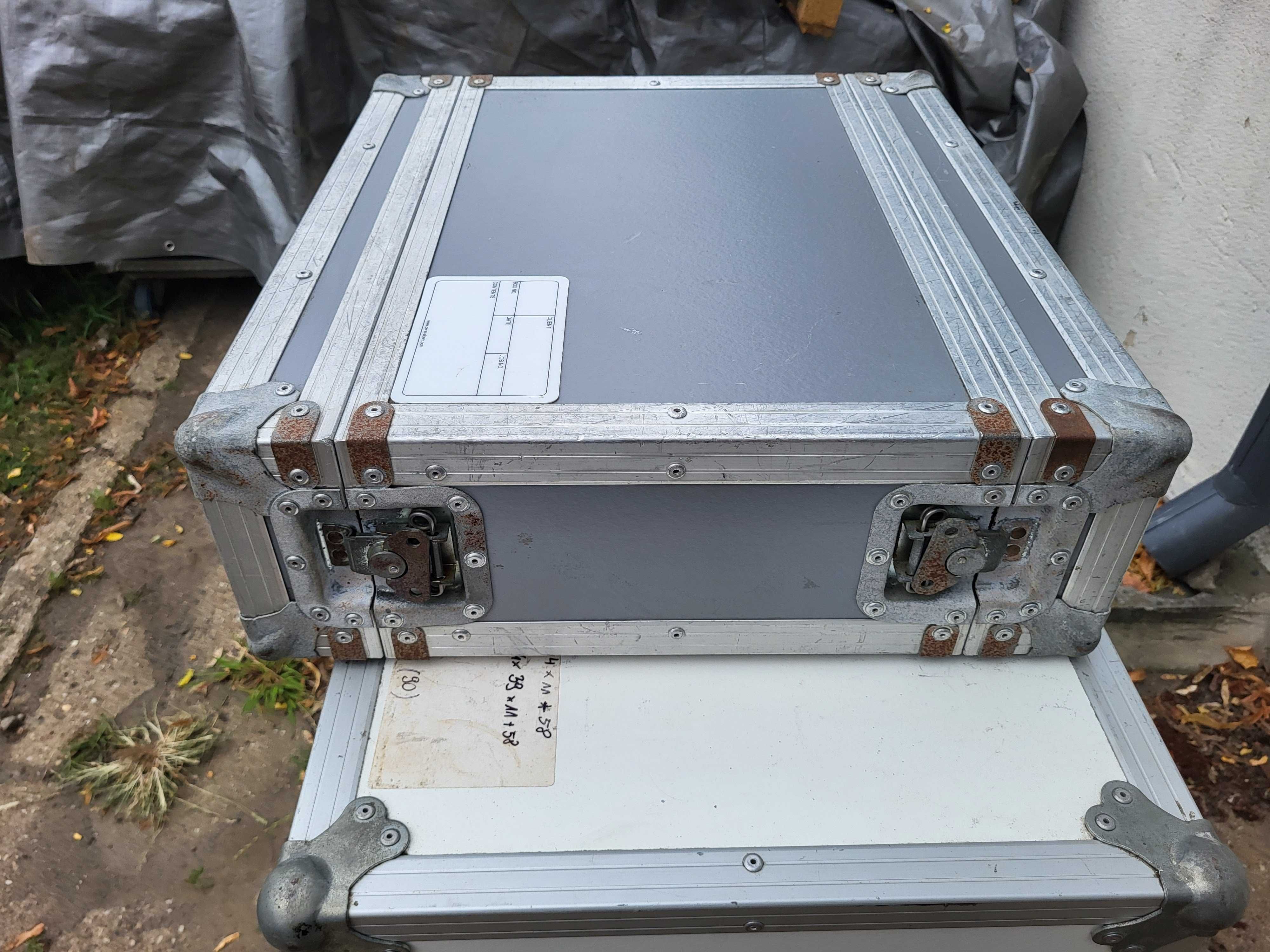 RACK 3U 1x szyna 39cm do klapy case  flightcase, kejs FAKTURA