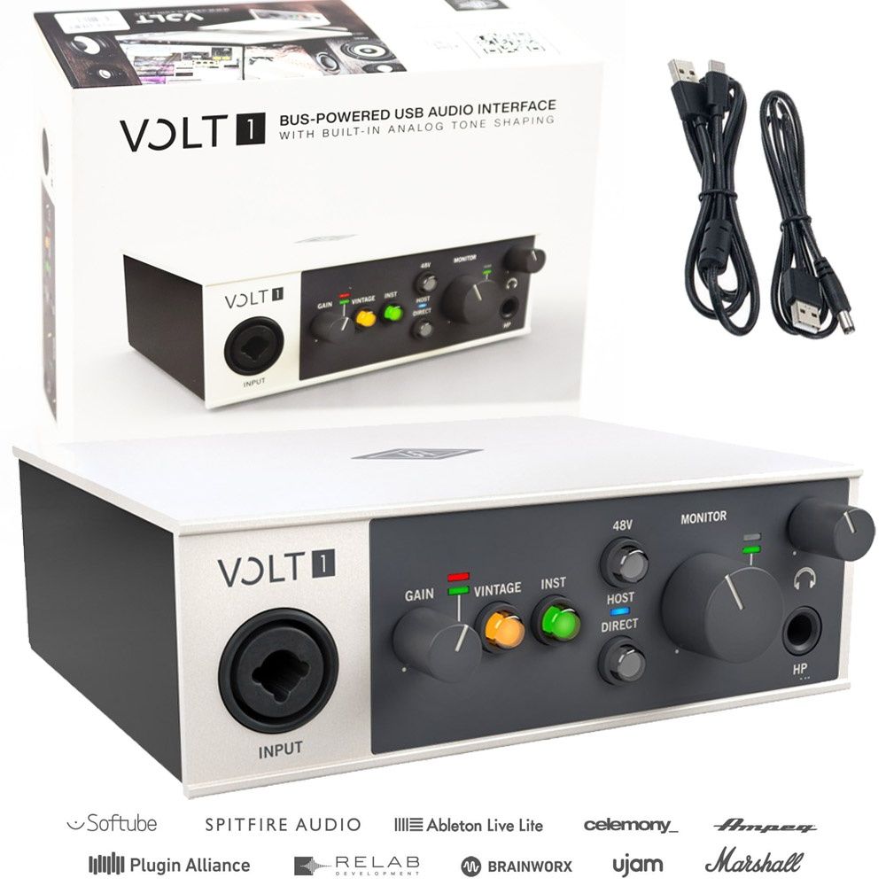 Аудіоінтерфейс Universal Audio Volt 1/2 176/276 нові, в наявності!