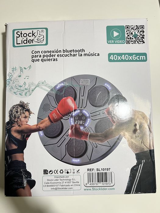 Painel de boxe inteligente com conexão bluetooth