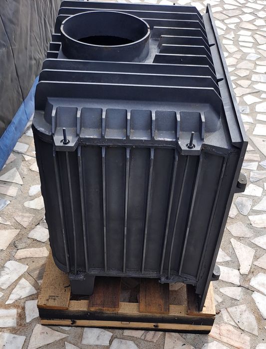 Recuperador de Calor a Lenha em Fundição