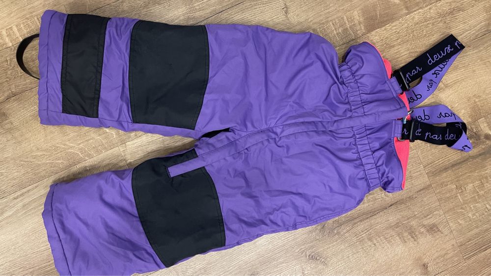 Зимовий комплект костюм комбінезон deux par deux зимний