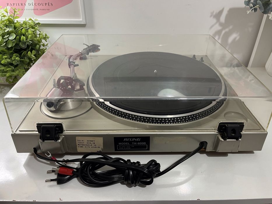 Gramofon Rising TH 6000 (Micro Seiki) po serwisie