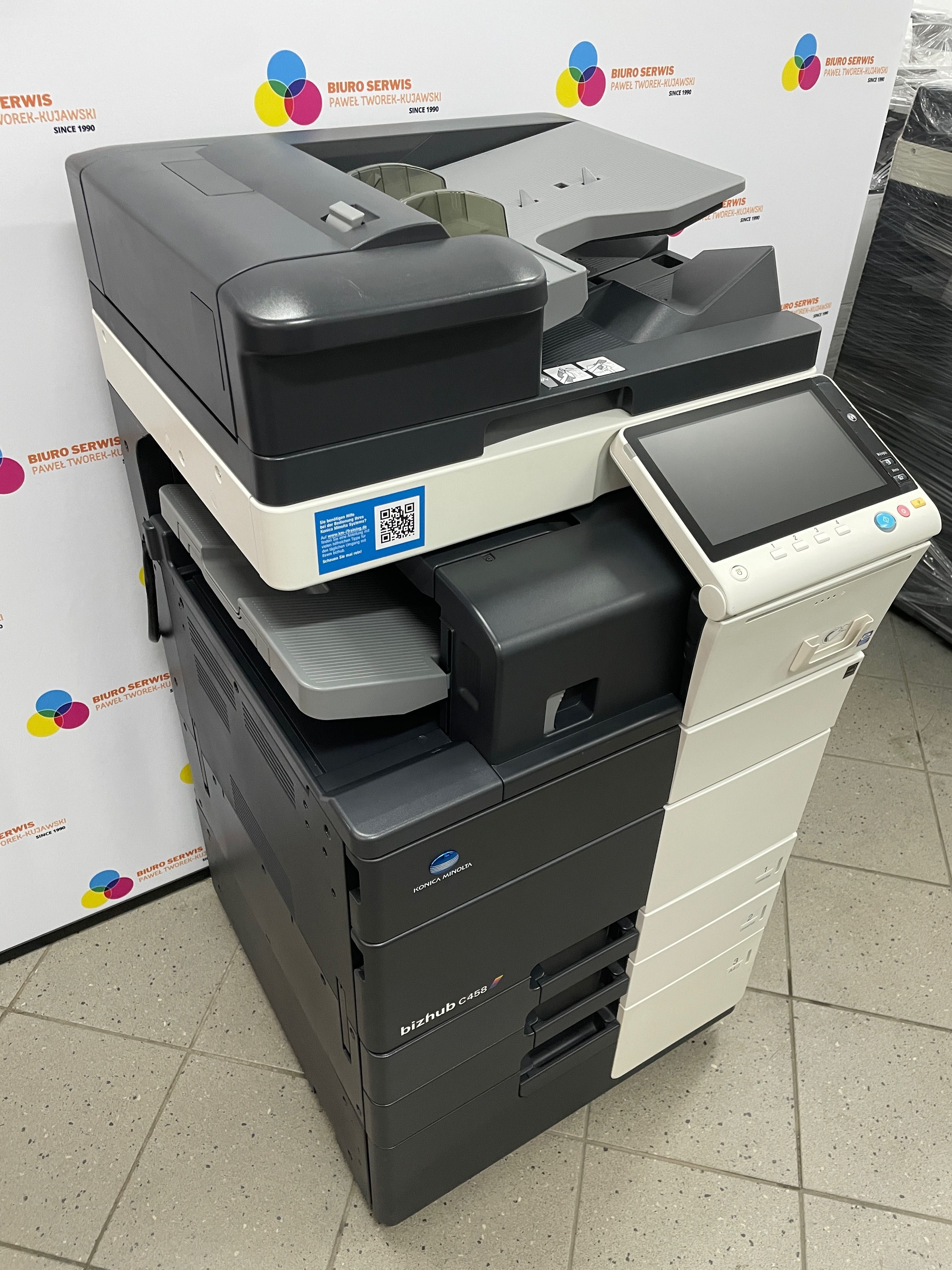Kserokopiarka Konica Minolta bizhub C458/ C558/ C658 A3 kolor