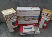 Zestaw do Monitoringu 20TB HDD hikvision 4kamery 8MPX 4K