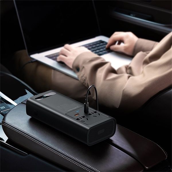 Інвертор Baseus Super Si Power 300w 220V EU, чистий сінус