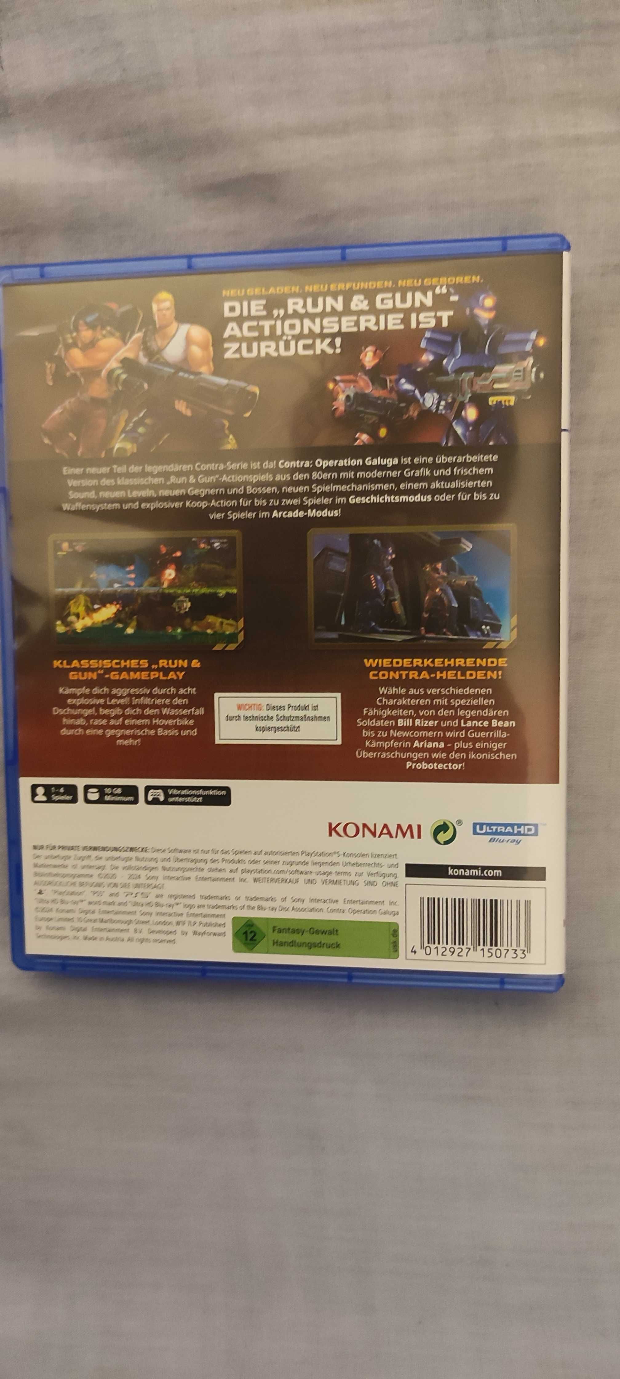 Contra: Operation Galuga gra ps5.