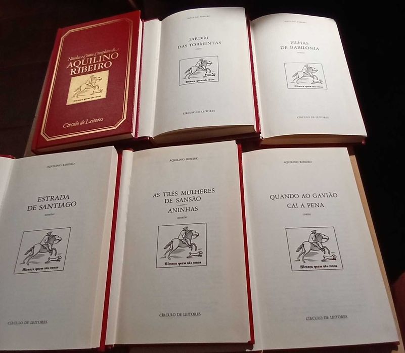 Aquilino Ribeiro - Novelas e Contos - 9 vols 80€ - cada 9€