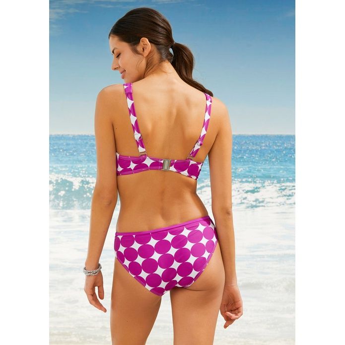 2 cz bikini ze wzorem na fiszbinach 42 80c