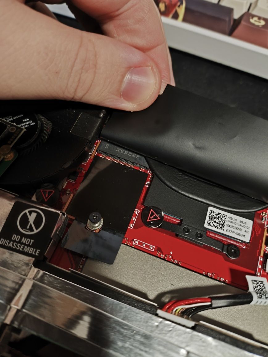 ROG ALLY | adaptador de m.2 SSD para a consola