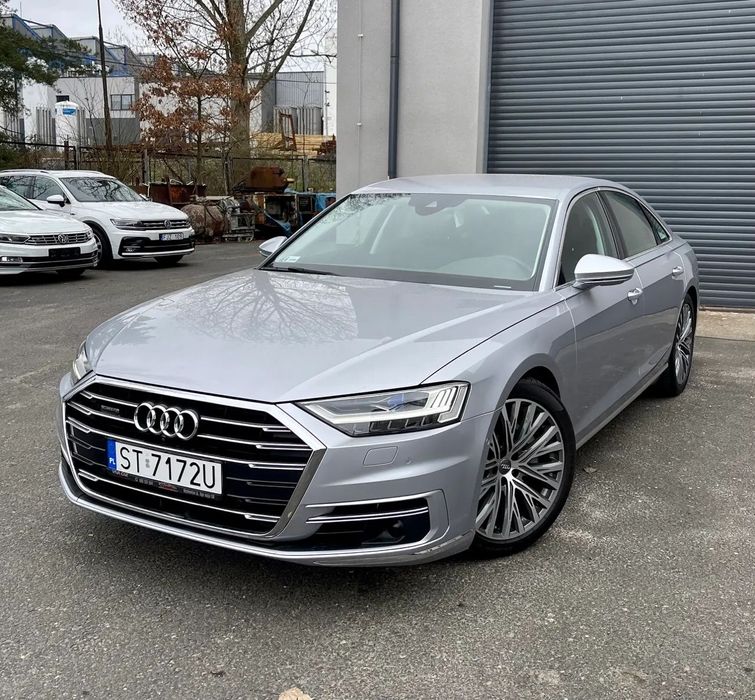Audi A8 FV23% brutto, zaw. pneumatyczne, serwisowany, stan bdb