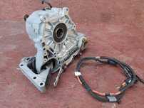BMW E60 / E90 / E91 ORYGINALNY KOMPLETNY REDUKTOR SKRZYNI BIEGÓW ATC300 NAPĘDU 4X4 ( X-DRIVE ) + WIĄZKA PRZEWODÓW DO SILNIKÓW GAMY N52 / N53 / N47 / N55 O NR.  27 10 7 599 693 / 27 10 7 549 030 OEM W BARDZO DOBRYM STANIE