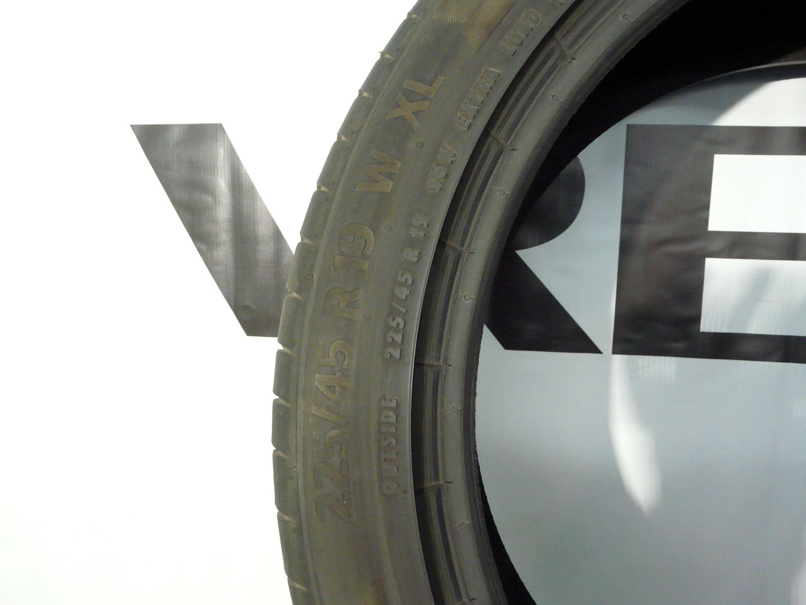 Opony letnie x2 Continental 225/45R19 #D003