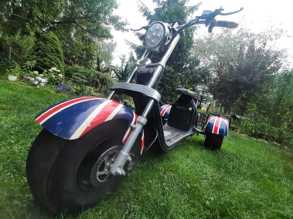 Електроскутер триколісний Citycoco