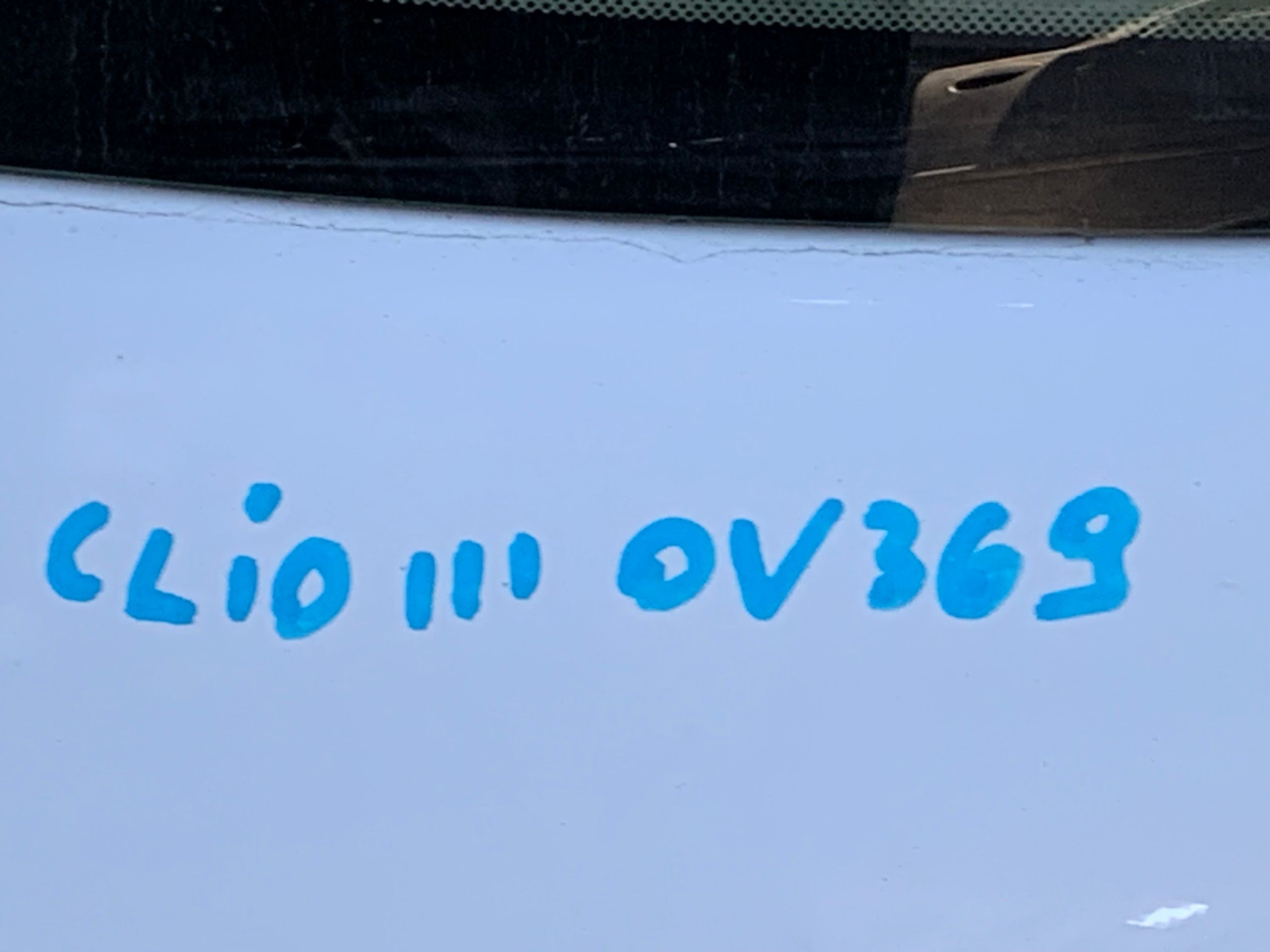 renault clio iii klapa bagażnika ov369 + spoiler lotka gt rs tuning