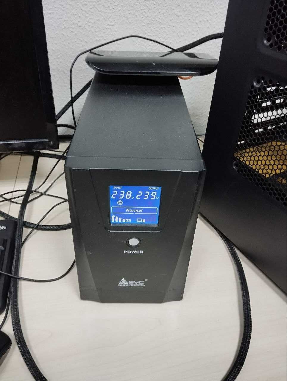 ДБЖ ИБП Джерело безперебійного живлення SVC VP-1250-LCD