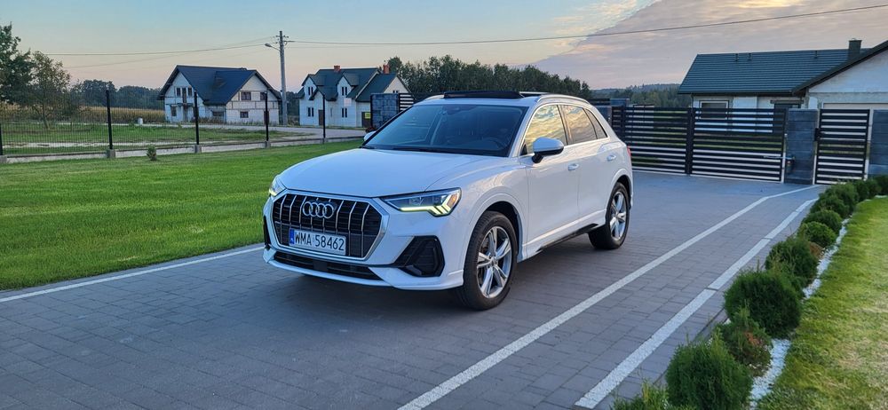 Audi Q3 45tfsi 2.0 230koni quattro Sline kamery360 ambiente