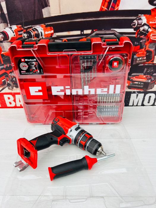 Ударный шуруповерт бесщеточный Einhell TE-CD 18 Li-i Brushless Б/у