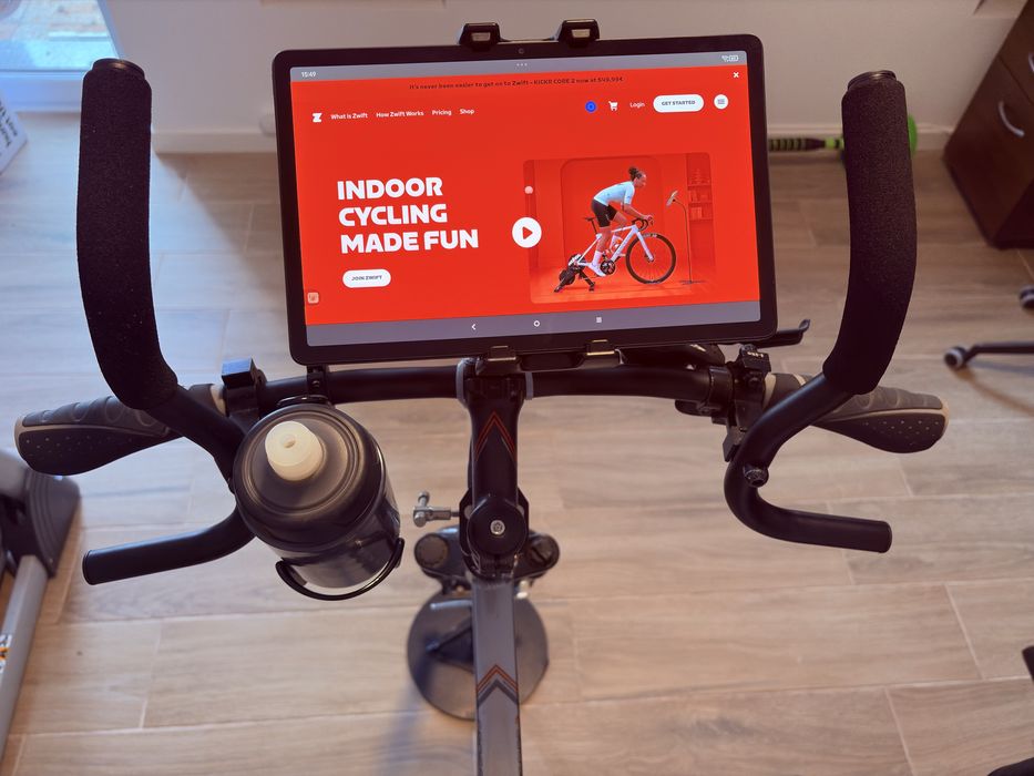 Rolo de treino interativo direto Pinnacle HC + quadro BTT