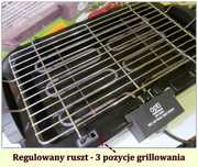 Grill stołowy elektryczny OPTI GR-6002 48 x 31cm 230V 2200W