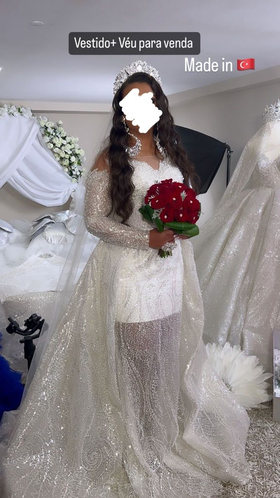 Vestido de noiva!! Vindo da Turquia