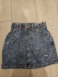 Spodnica spodniczka jeans 116-122 Sinsay