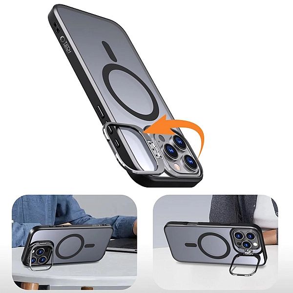Tech-Protect Magstand Magsafe Iphone 16 Pro Max Matte Black