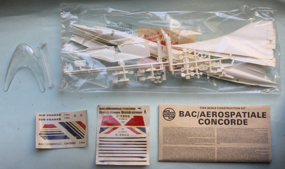 Kits Airfix aviões carro barco